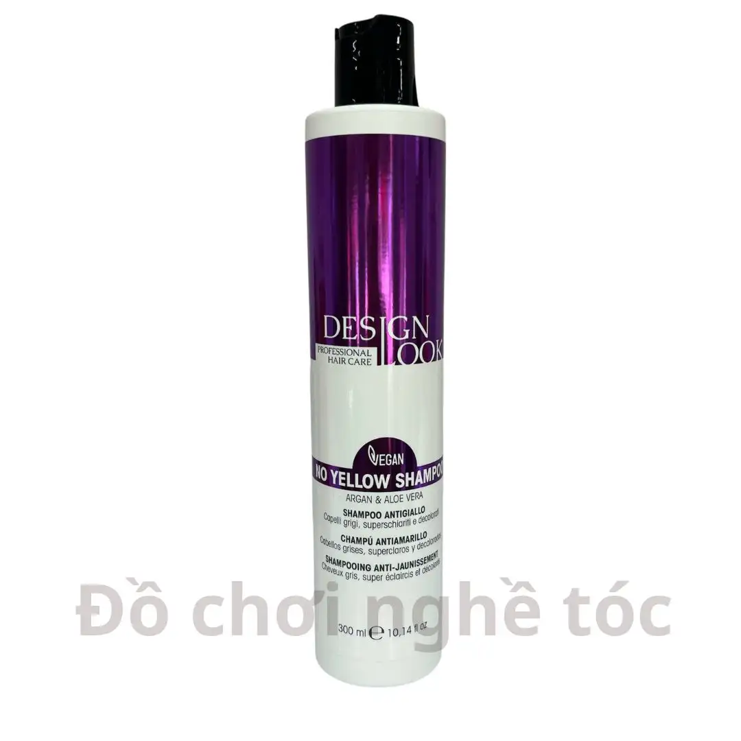 Dầu Gội Tím Khử Vàng Designlook