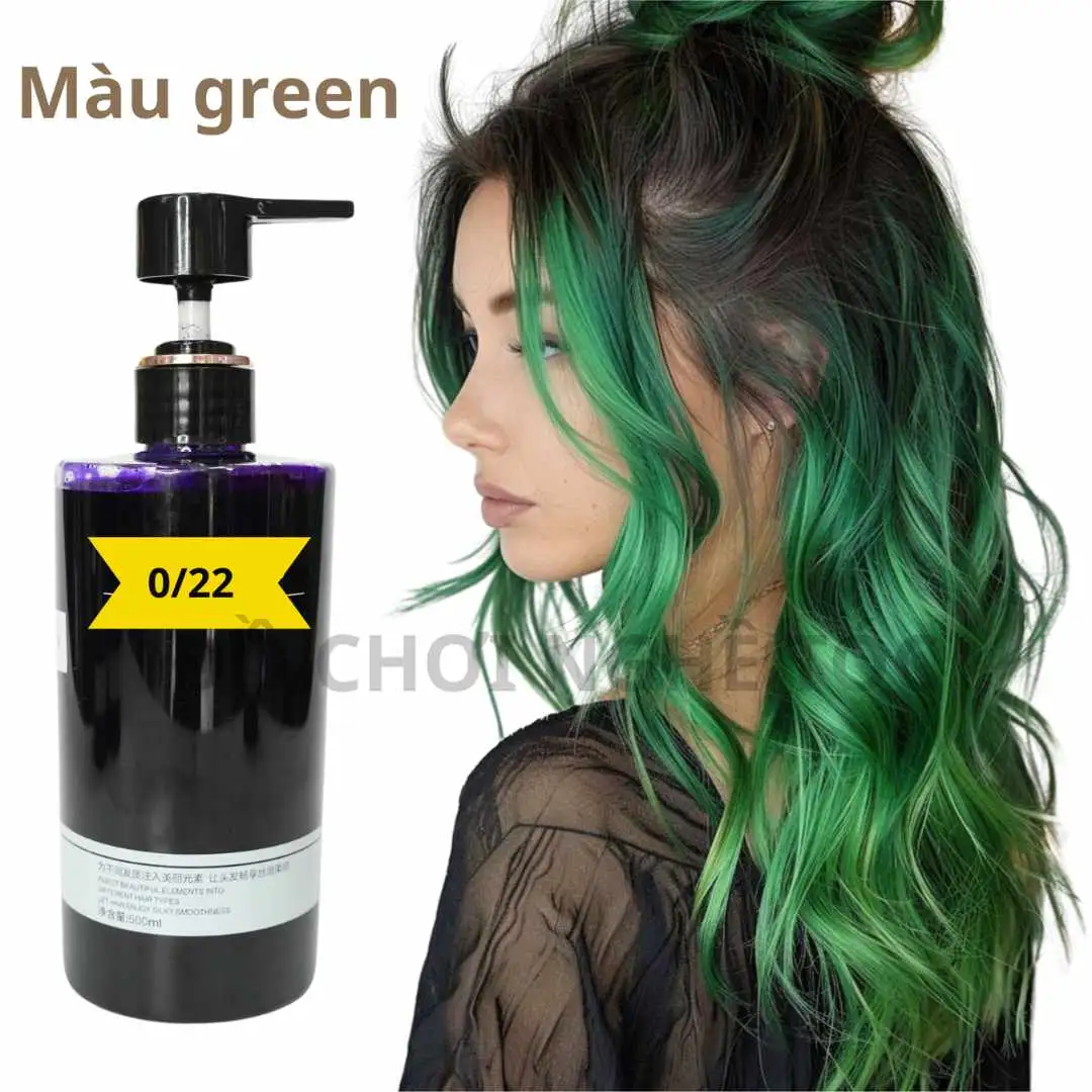 Màu Nhuộm Trực Tiếp Koulei 500ml – Bền Màu, Dưỡng Tóc