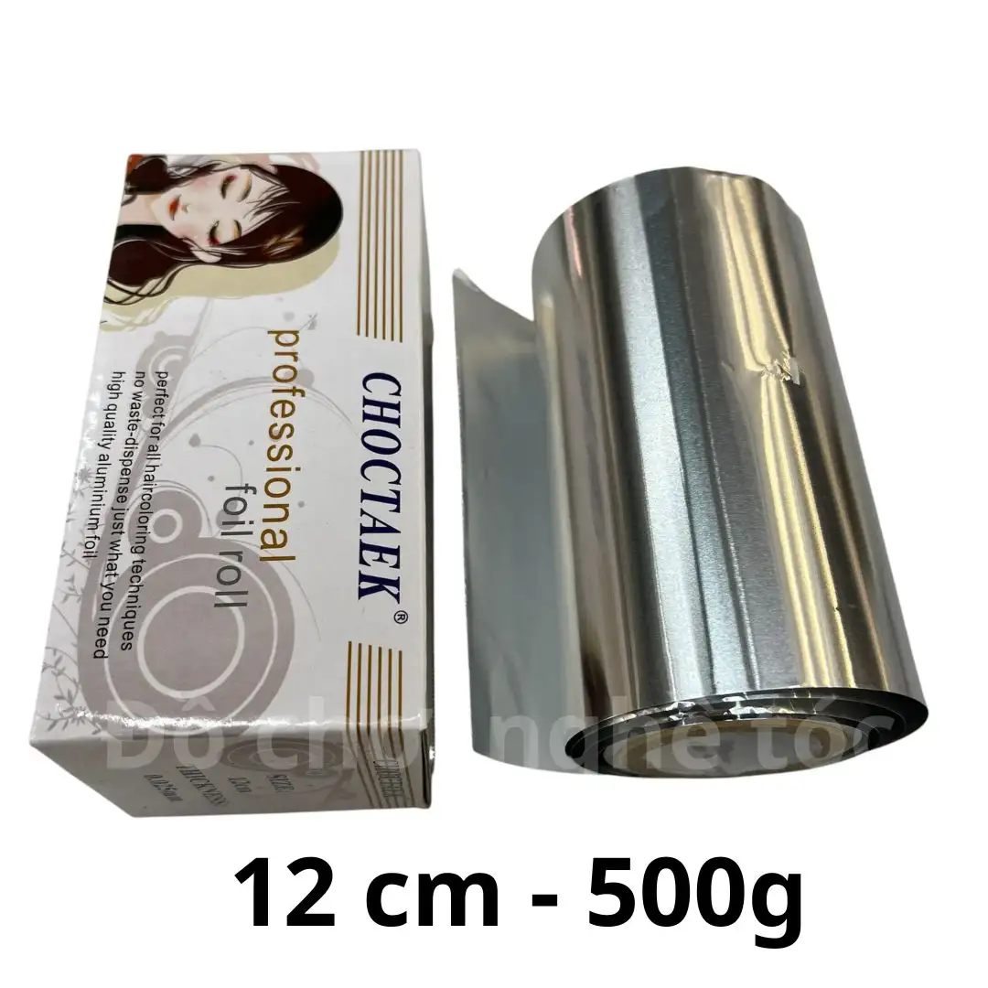 Giấy Bạc Làm Tóc Choctaek Chính Hãng – Sản Phẩm Không Thể Thiếu Cho Mọi Salon Tóc Chuyên Nghiệp