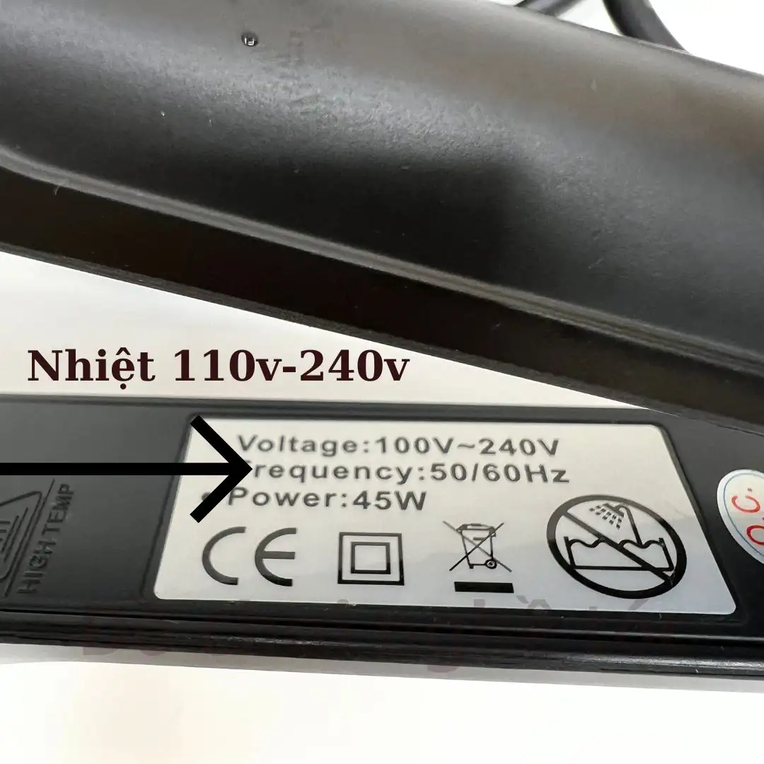 Máy Duỗi Tóc Cong Bản – Giải Pháp Duỗi Cụp, Làm Phồng Tóc Chuẩn Salon Ngay Tại Nhà