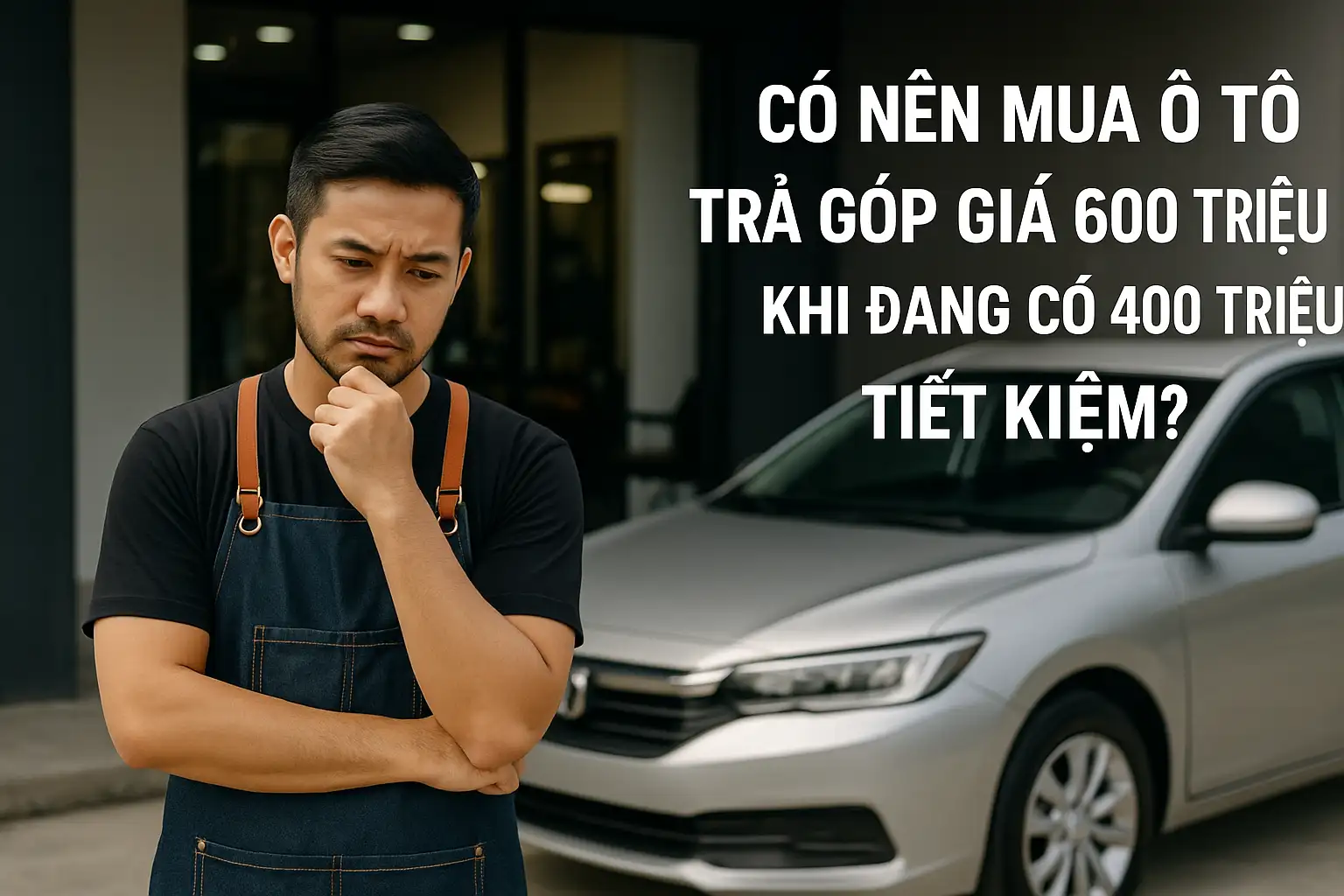 Có nên mua ô tô trả góp giá 600 triệu khi đang có 400
