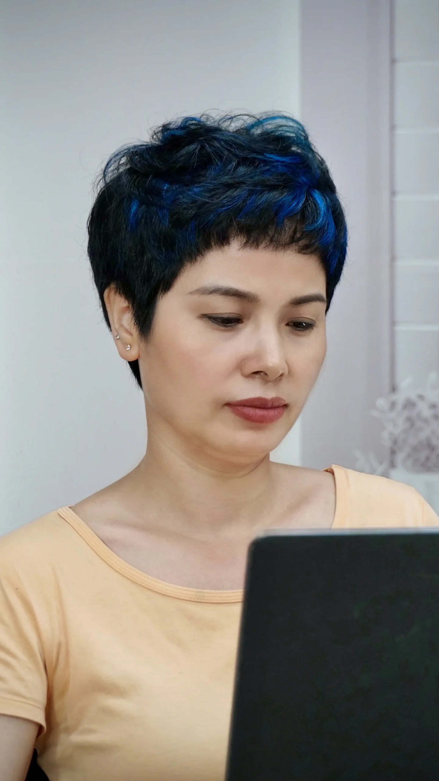 Kiểu tóc Hàn Quốc cho phụ nữ 50 tuổi