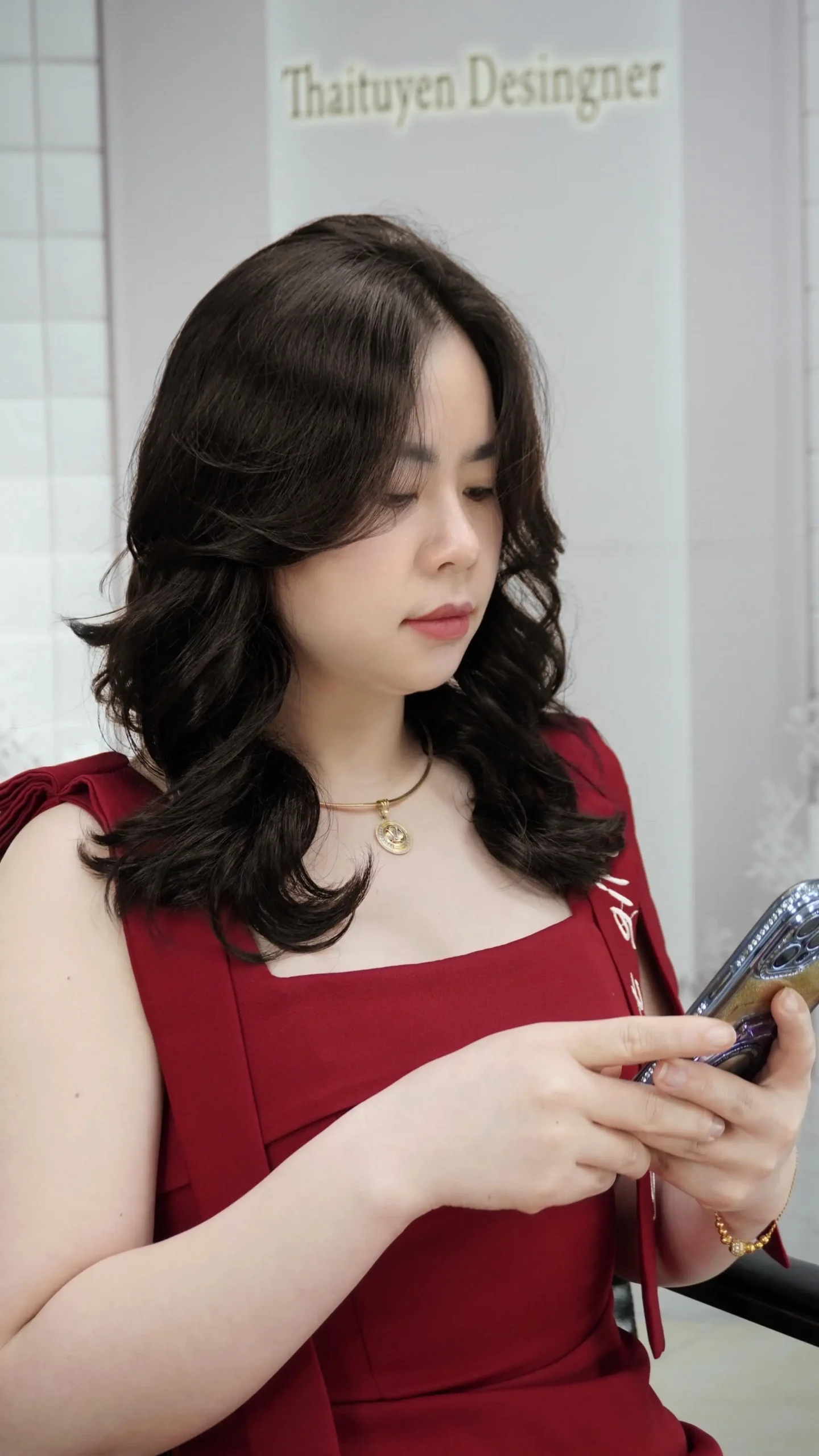 Layer xoăn sóng mềm – Sweet Glam