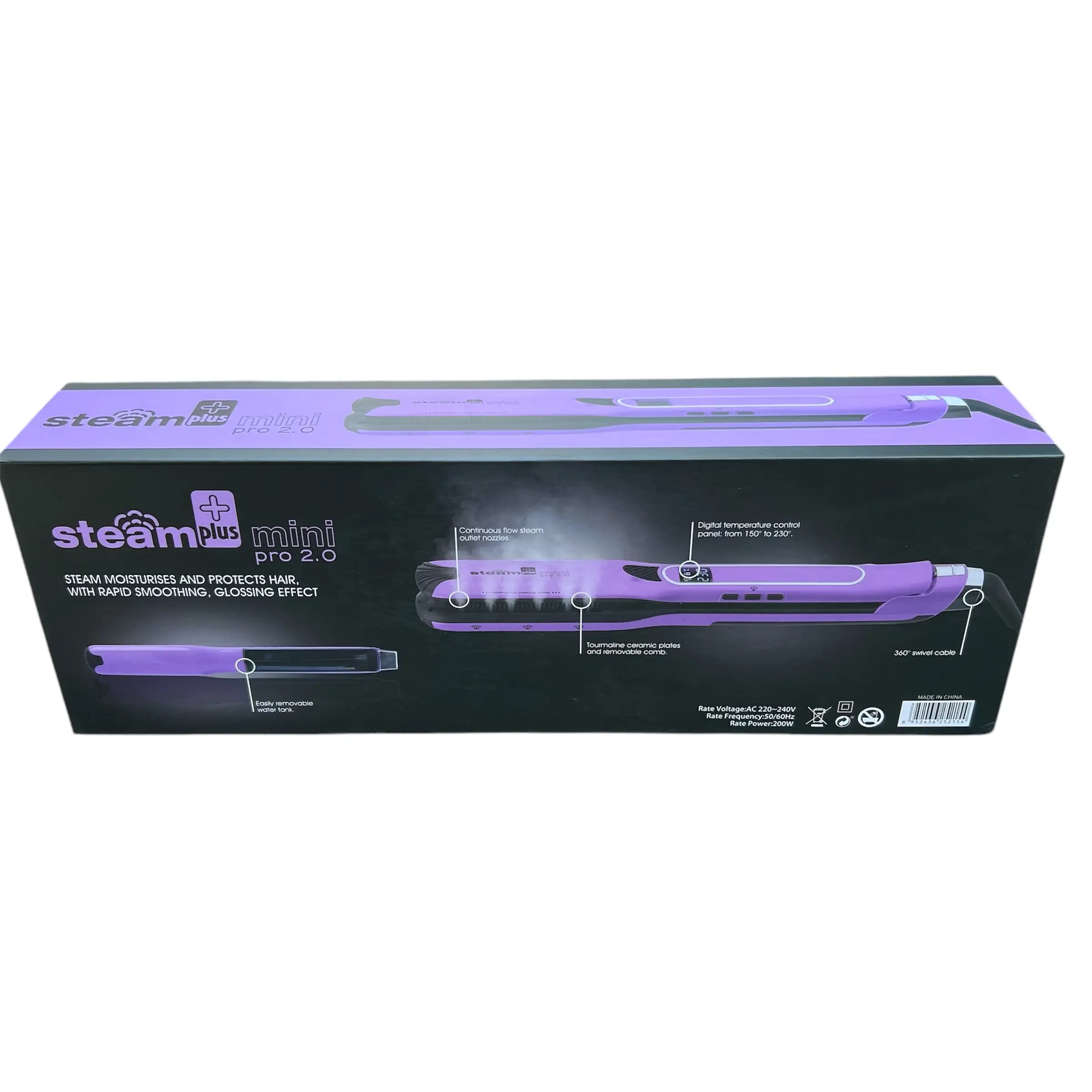 Máy duỗi tóc hơi nước Steam Plus Mini Pro 2.0