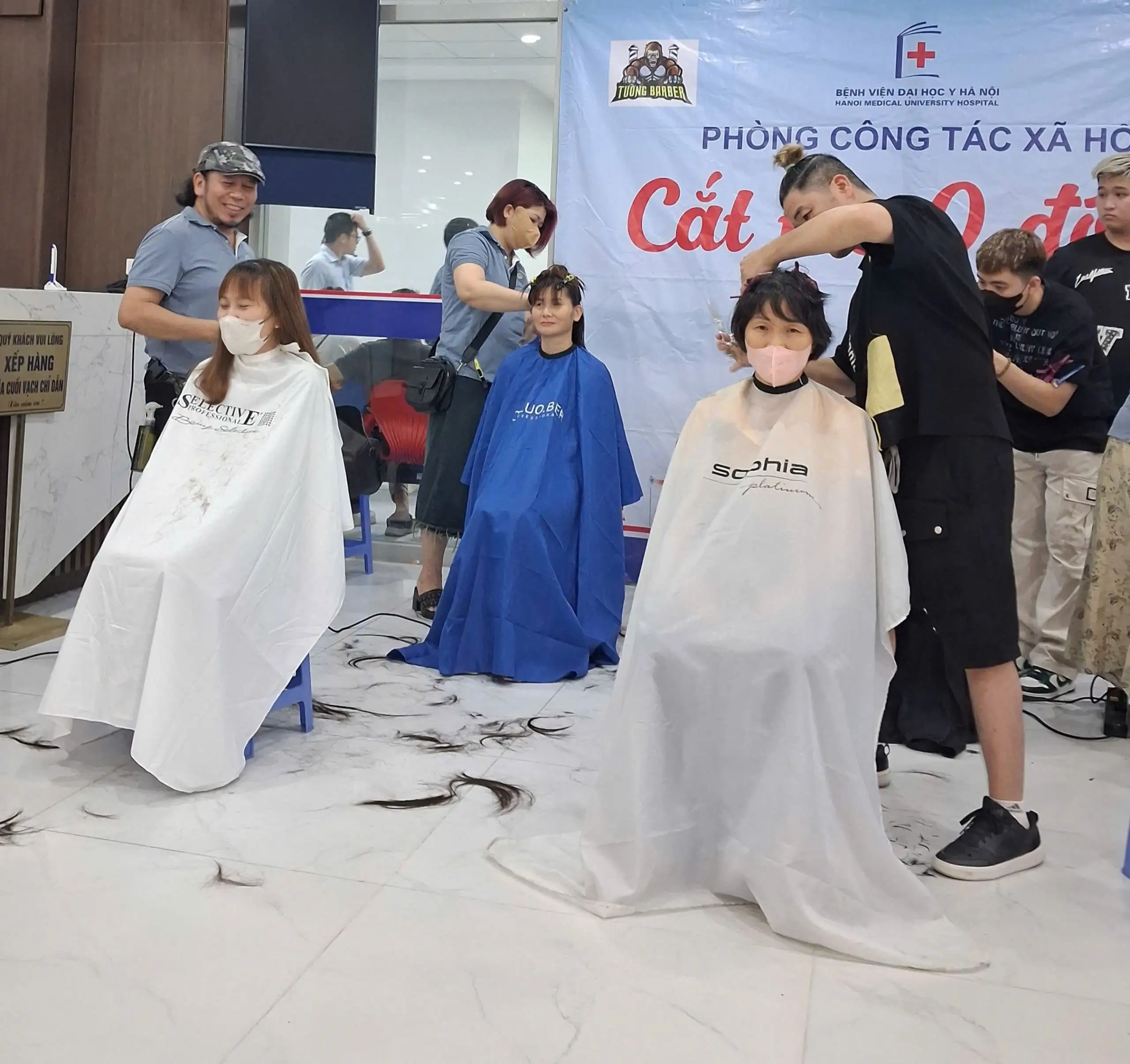 Cắt Tóc 0 Đồng – Gửi Gắm Yêu Thương