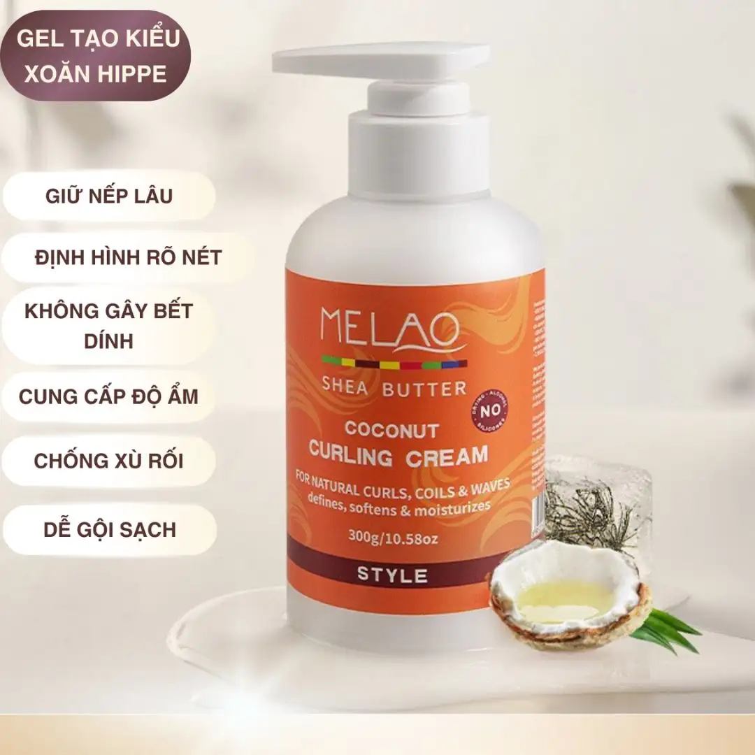 Gel Tạo Kiểu Xoăn Hippie Melao
