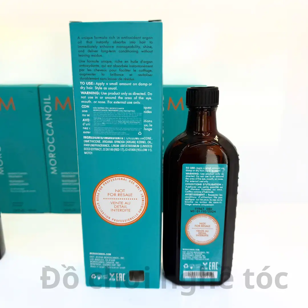 5 Điều Thợ Làm Tóc Ít Biết (Hoặc Thường Không Biết) Về Ký Hiệu Trên Chai Tinh Dầu Dưỡng Tóc Moroccanoil