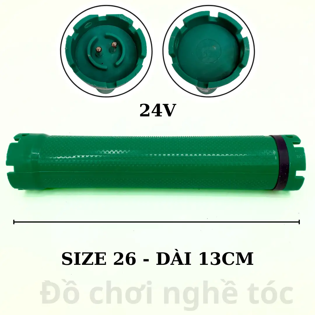 Trục Uốn 24V Dài 13cm Size 12–26mm