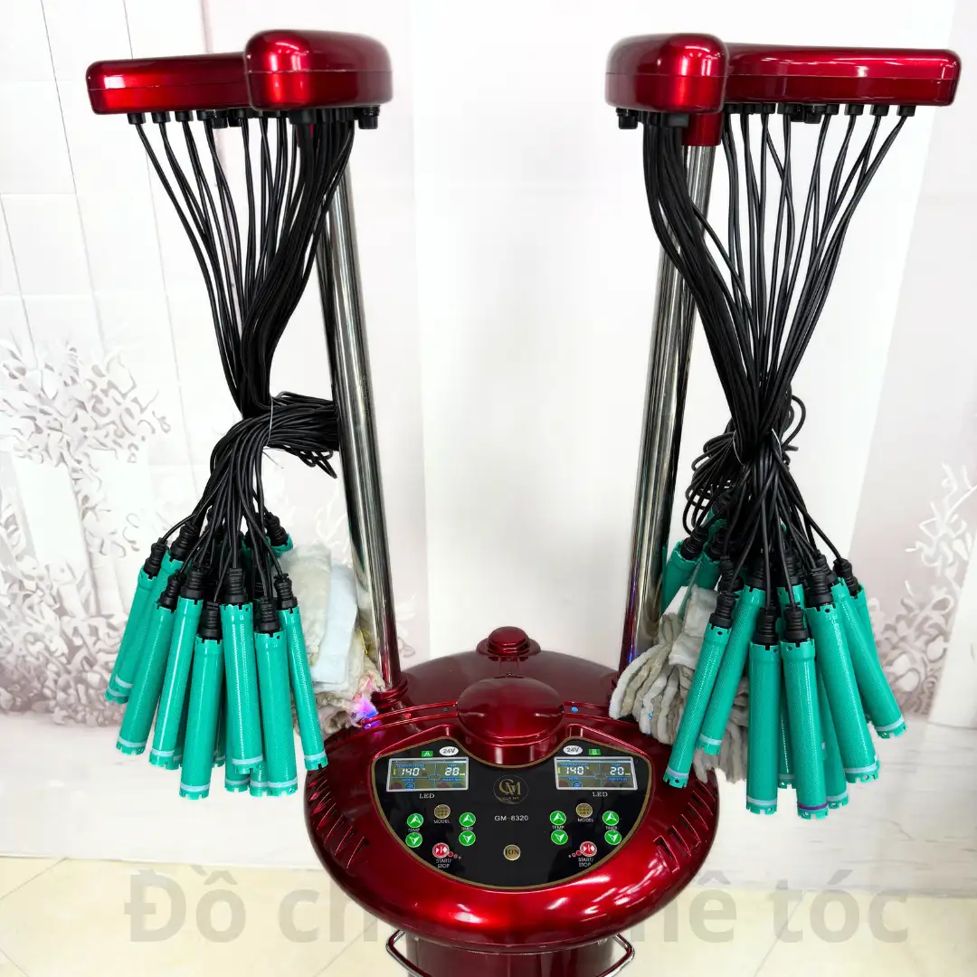 Máy uốn 24V – 64 trục GM8320 | Bản nâng cấp cho salon