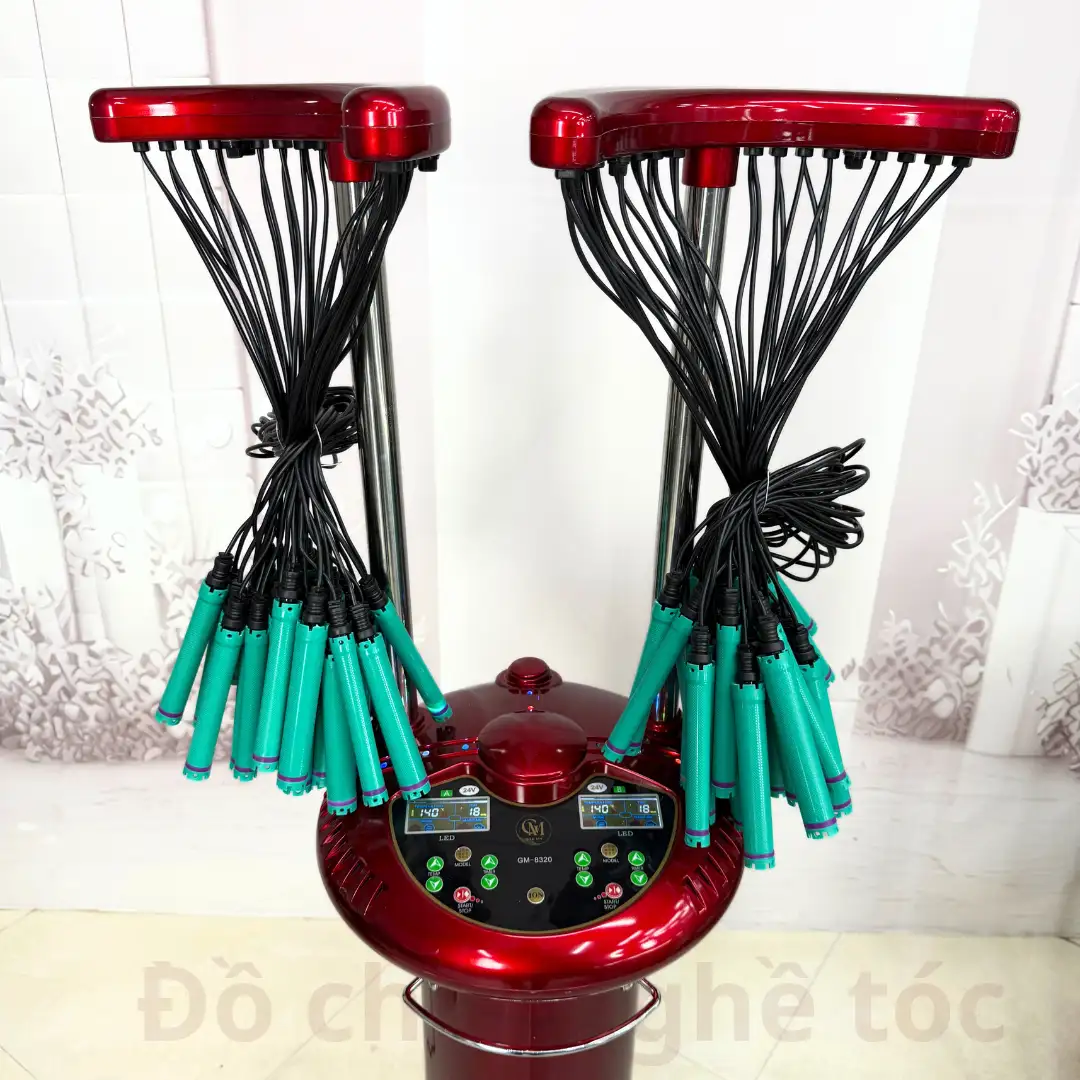 Máy uốn 24V – 64 trục GM8320 | Bản nâng cấp cho salon