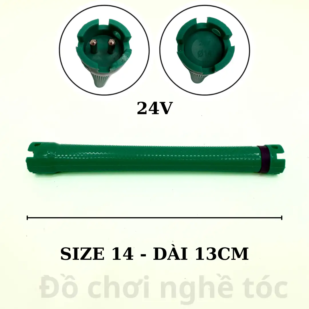 Trục Uốn 24V Dài 13cm Size 12–26mm