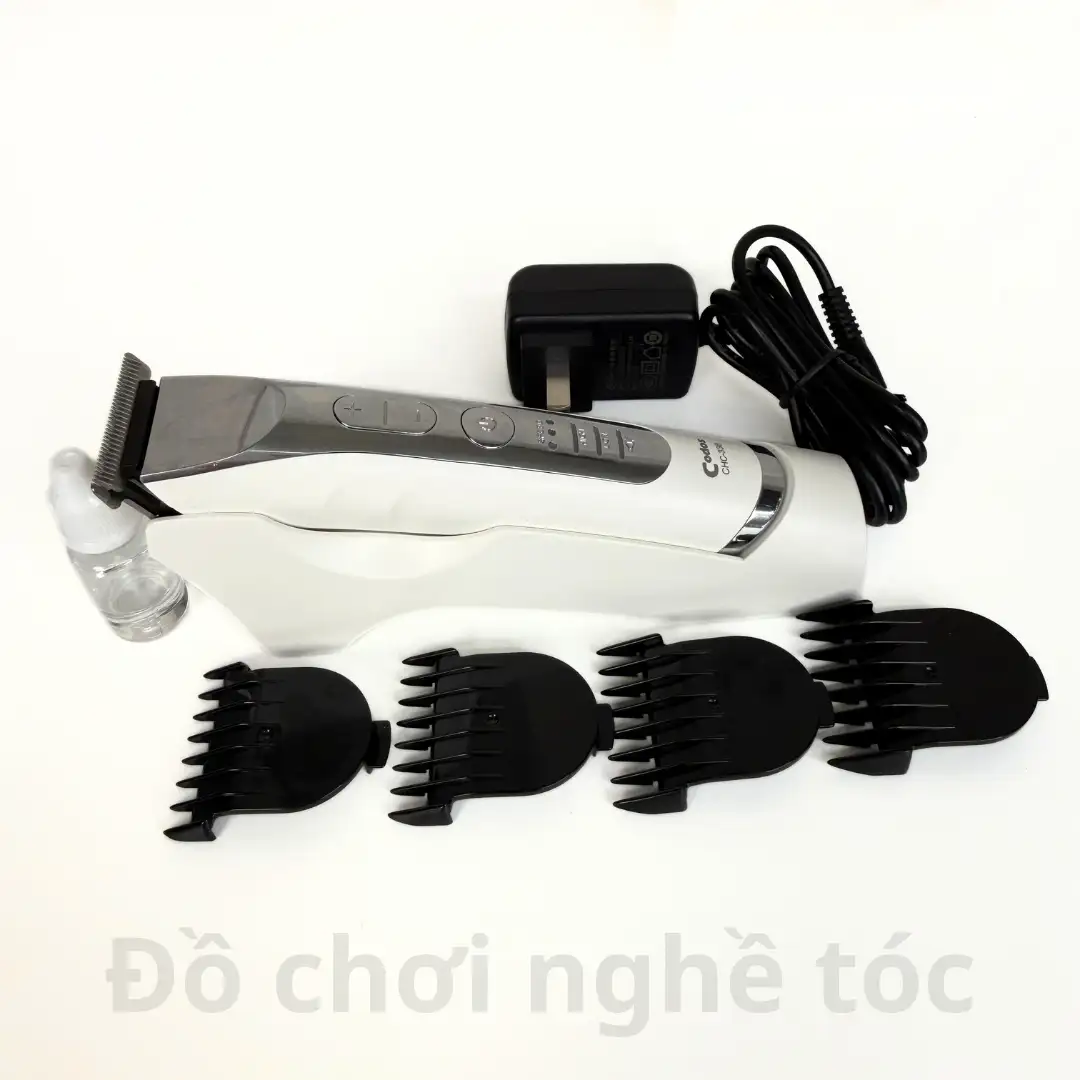 Tông đơ chắn viền Codos CHC-338 chính hãng, lưỡi T sắc bén, cắt sát chuẩn barber, pin LiFePO4 dùng 3 giờ, sạc nhanh. Phù hợp salon, barber và cá nhân.