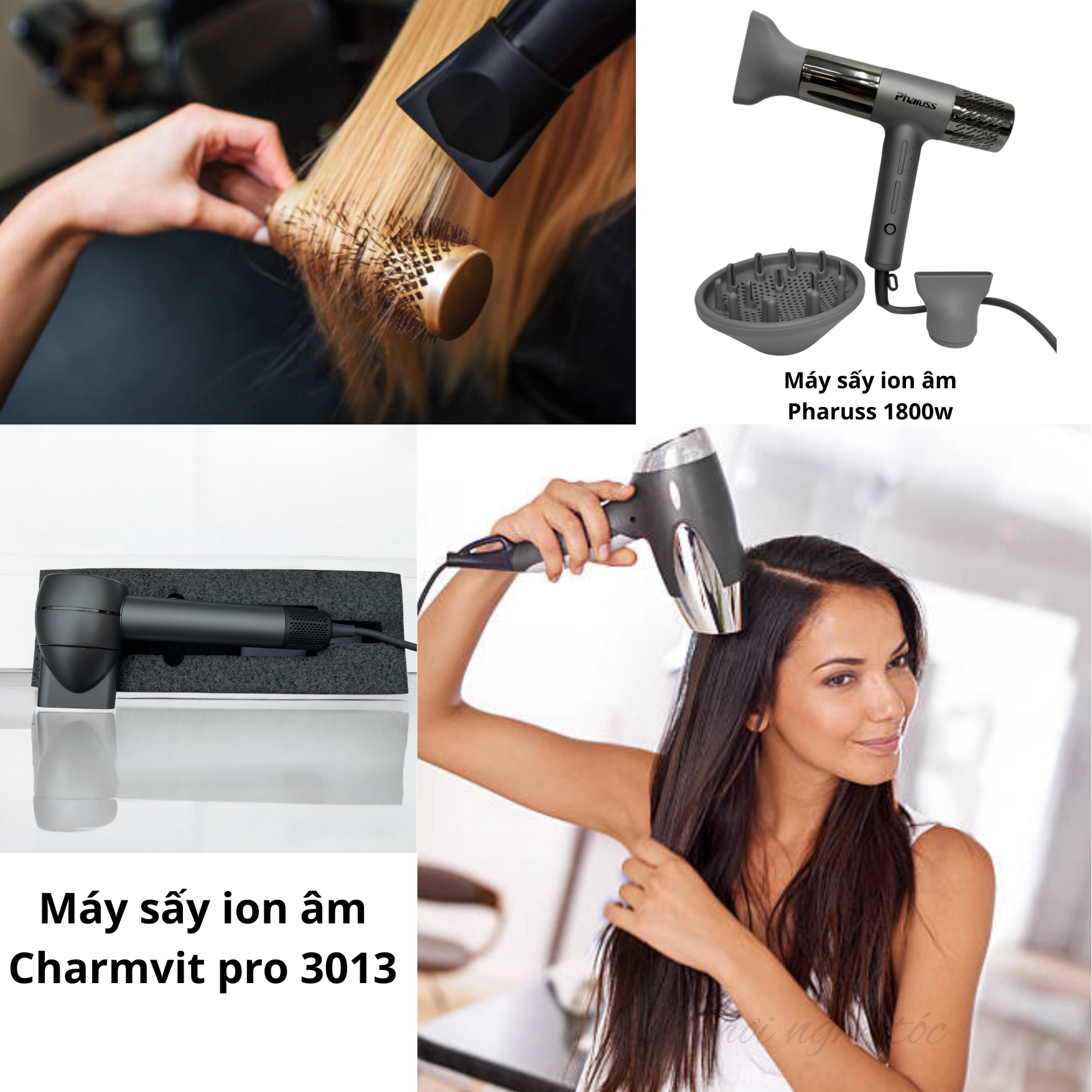 Máy sấy tóc có hại tóc không?