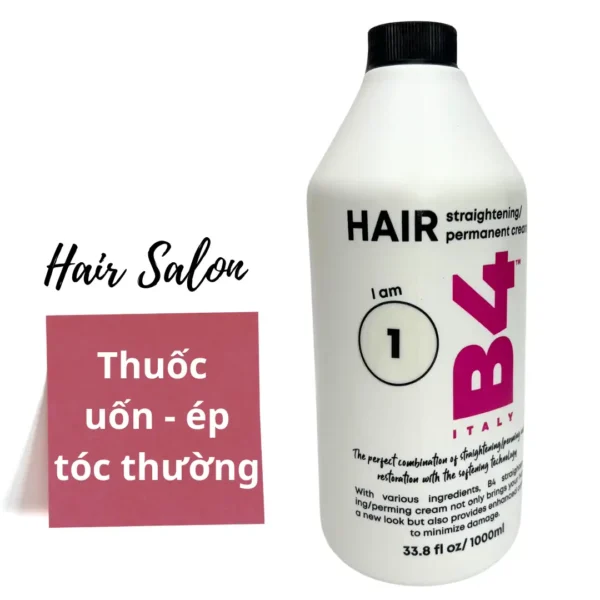 Thuốc Uốn Ép Tóc Thường B4 – Giải Pháp Cho Mái Tóc Thẳng Đẹp Tự Nhiên