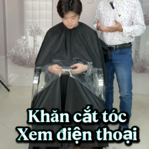 Khăn Cắt Tóc Xem Điện Thoại Cao Cấp