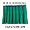Trục Uốn 24V Dài 13cm Size 12–26mm