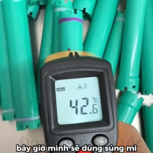 Chun màu tím trên đầu trục 24V