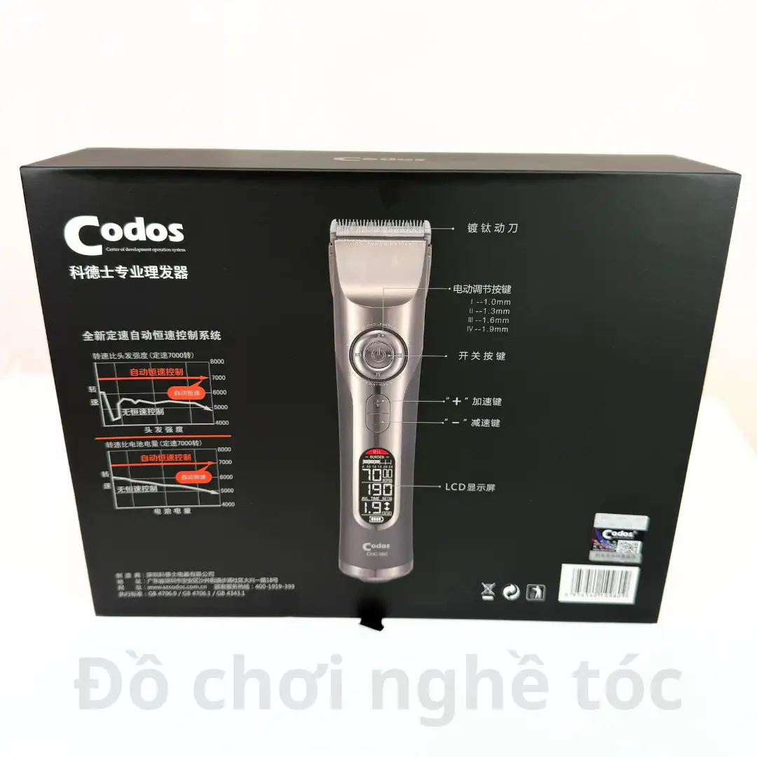 Tông đơ Codos CHC-980